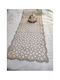 SteweHome Läufer mit Spitze 35x110cm