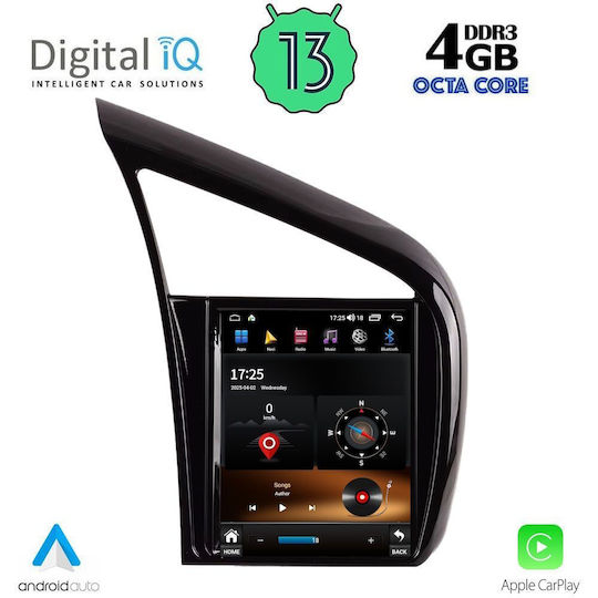 Digital IQ Car Audio System for Audi R8 2006-2015 Bluetooth USB Wi-Fi GPS Apple CarPlay with 9.7 Inch Touch Screen DIGITAL IQ TPF 1903 CPA