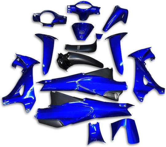 Set Plastic Motorcycle Parts for Honda Innova 125 Blue