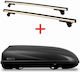 Modula Modula Autodachträger Aluminium Set mit Dachträgerfüßen