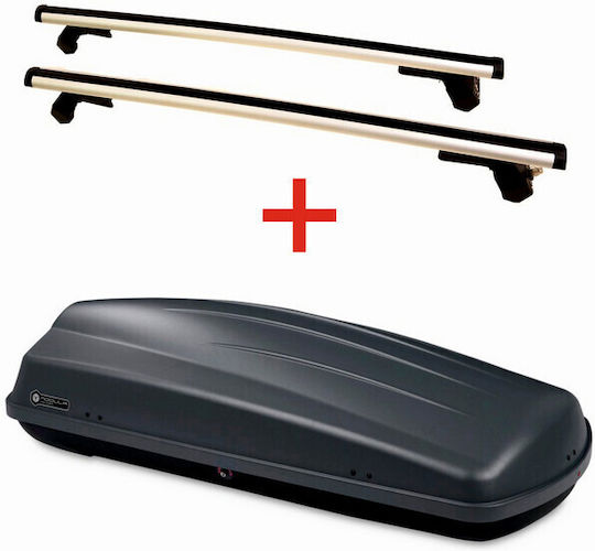 Modula Aluminum Car Roof Bars Set with Roof Rack Legs
