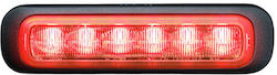 Strands Φως Σήμανσης Led Dark Knight Directional Κόκκινο 21 Μοτίβα Sld850404r