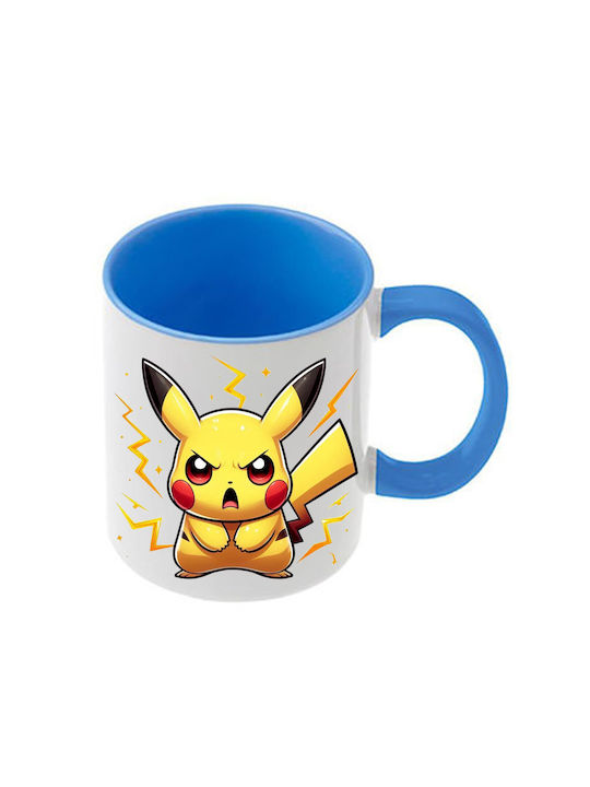 Κούπα Pokemon Γαλάζια Λαβή Εσωτερικό