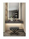 Wooden Console Grey M120xP18xH18cm