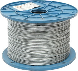 Galvanized Wire Rope Pvc 2mm 1mm Coating 500m 1x7 Din 3052 95kg