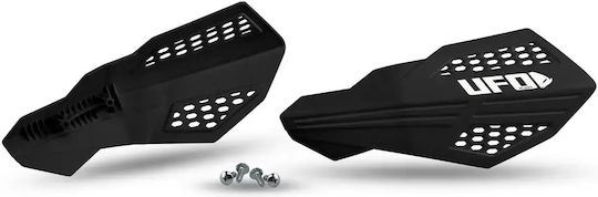 Protective Motorcycle Handguards in Black Color