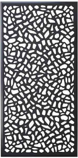 Jack Matrix Διακοσμητικό Πάνελ Κήπου Riverbank Πλαίσιο 180x90cm Ανθρακί Jack Matrix