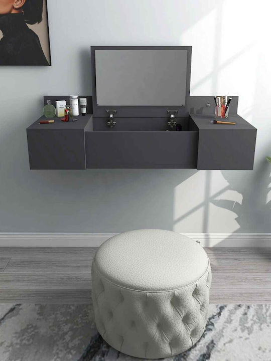 TV-Ständer Grau M100xP35xHöhe33.05cm