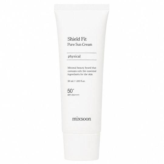 Mixsoon Shield Fit Pure Sun Cream Sunscreen Face Cream SPF50 50ml