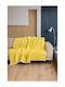 SteweHome Armchair Throw 180x215cm Yellow