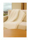 SteweHome Decken & Couchdecken Sesselüberwurf 180x215cm Ecru