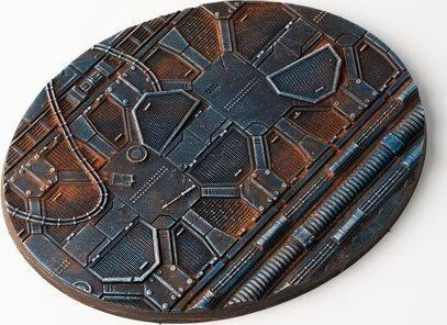 Gamers Grass Bases Oval Spaceship Korridor 120 Mm