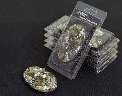 Gamers Grass Bases Oval Winter 105 Mm 1 Stück