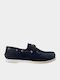 820 Suede Ανδρικά Μοκασίνια σε Μπλε Χρώμα