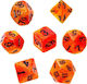 Set Complet de Zaruri Rebel Rpg Acrilic Sunset