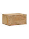 Wooden Brown Bedside Table 40x30x20cm
