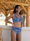 Bikini Inferioare Slip Albastru