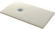 Sanitec Flat Stone Acrylic Shower 100x80cm Grey