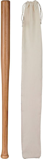 Bâtă Baseball Relaxdays Lemn de Fag 86x5cm Culoare Naturală Greutate 870g Set Sacoșă Iută