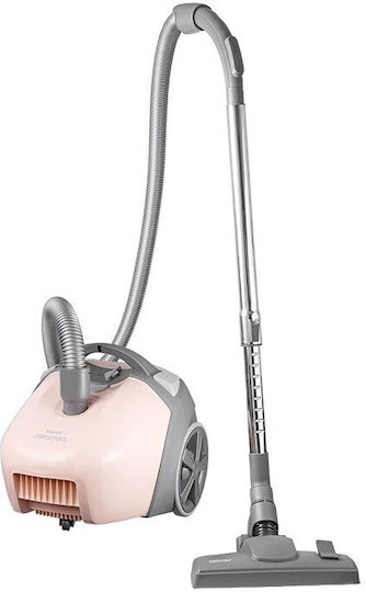 Zelmer ZVC352 Electric Vacuum Cleaner 900W Bagged 3.5lt Pink