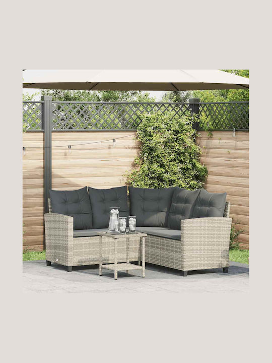 Garten- und Outdoor-Möbelsets 2 Stück Offenes G...