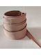 Wide Women's Beige Belt