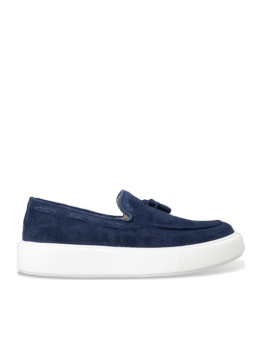 Robinson Ανδρικά Loafers σε Μπλε Χρώμα