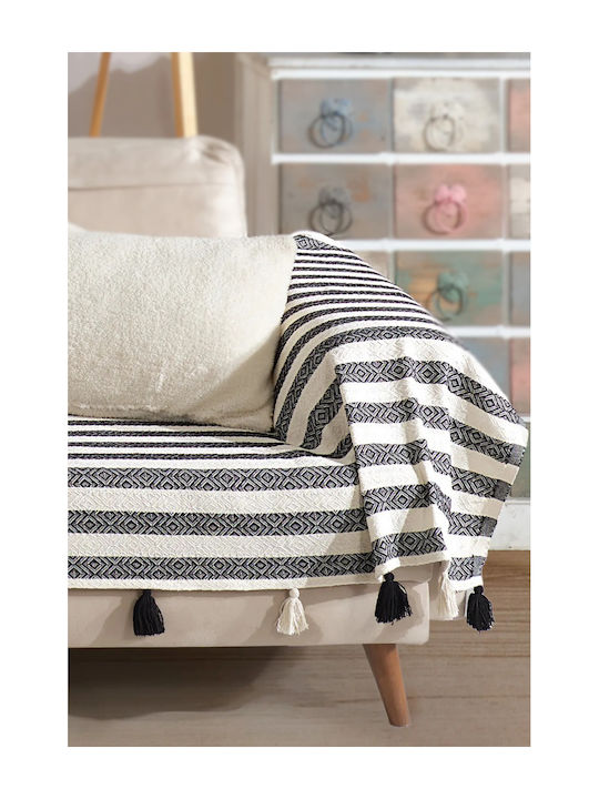 SteweHome Ριχτάρι Τριθέσιου Καναπέ 110x300εκ. Stewehome