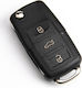 Car Key Remote Vw Bora Golf Touran Passat Eos 3 Buttons Hu66