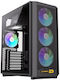 GameMax F46 Gaming Mikro-Turm Computergehäuse m...