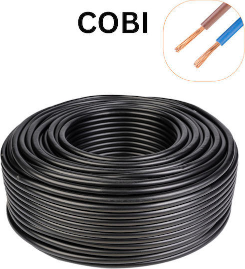 Cablu Electric 3x1.5 Mm² 100 M Negru Flexibil Conductor Cca Izolație Pvc Manson Pvc Myym H05vv-f – Cobi Smart