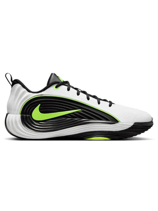 Giannis Immortality 5 Χαμηλά Μπασκετικά Παπούτσια White / Black / Volt