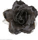Karnevalsaccessoires Blumen Rosen Schwarz