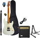 Jet Js-400 Ow Stratocaster Hss Chitară Electric...