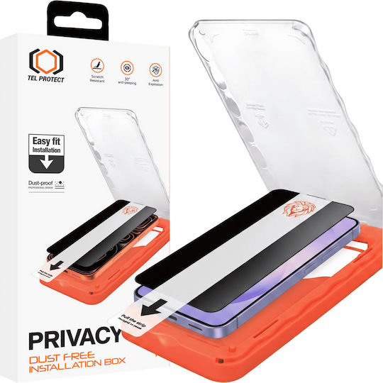 Tel Protect 5D Privacy Tempered Glass (Galaxy S26+)