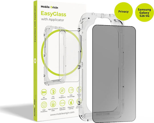 Mobile Origin 2.5D 0.33мм Privacy Закалено Стъкло Galaxy S26Nothing Phone 3