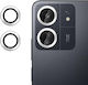 Kalebol Kalebol Handy-Kameraschutz Tempered Glass Silber für Xiaomi Redmi 13c, Poco C65