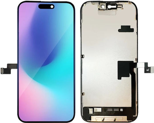 Οθόνη με Μηχανισμό Αφής για Iphone 16 Pro (Μαύρο)