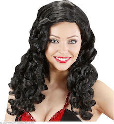 Perucă De Carnaval Jessica Neagră