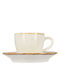 Porland Coffee Cup Made of Beige Porcelain 80ml