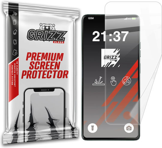 GrizzGlass Keramische Displayschutzfolie (Moto G75)