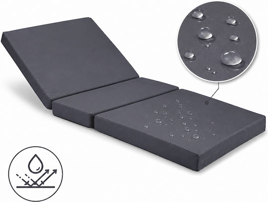 Waterproof Bariatric Mattress Foamcare Foam 10 Cm Multifold 118 X 193 Cm