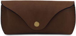 Leather Eyeglass Case Tl142571 Dark Brown