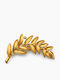 Goldene Brosche aus 18K Gelb Gold