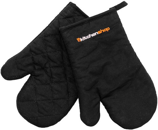 Küchen Shop Ofenhandschuh-Set Stoff 2 Stück