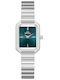 Women's Watch Battery with Silver Stainless Steel Bracelet