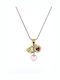 Dorian Gray Necklace From Gold Plated Steel