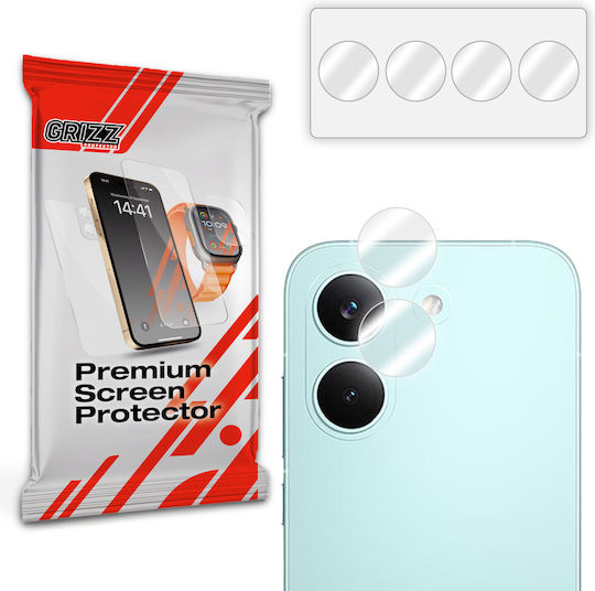 Set 2 Grizzglass Hybridglass Camera Lens Protectors Compatible Xiaomi Poco X8 Pro Transparent