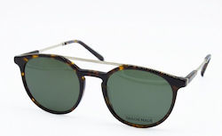Tailor Made Sunglasses Brown With Horn-Rimmed Frame