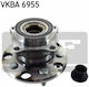 Skf Vkba 6955 Wheel Bearing Set